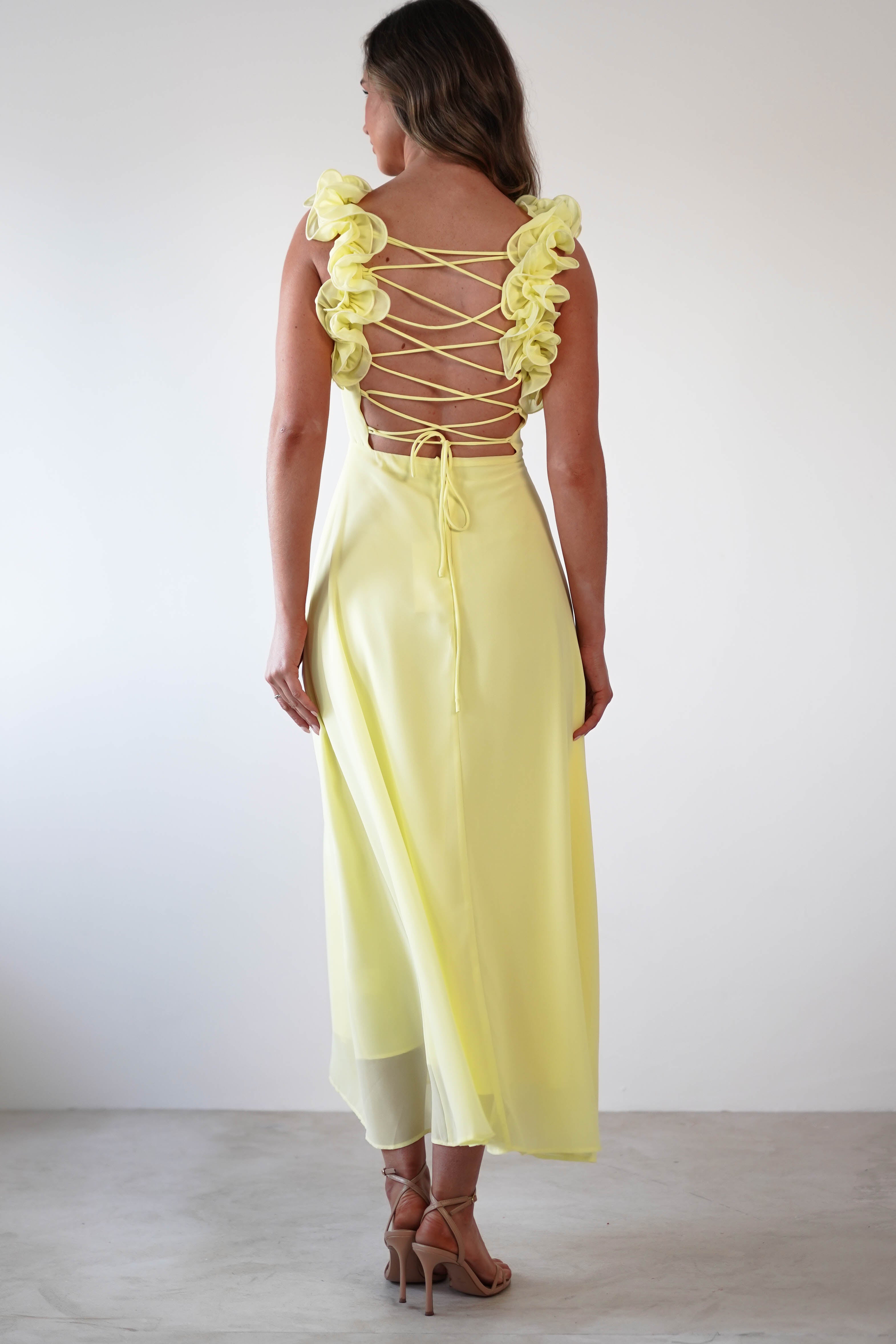 Vestido Sadie Amarelo