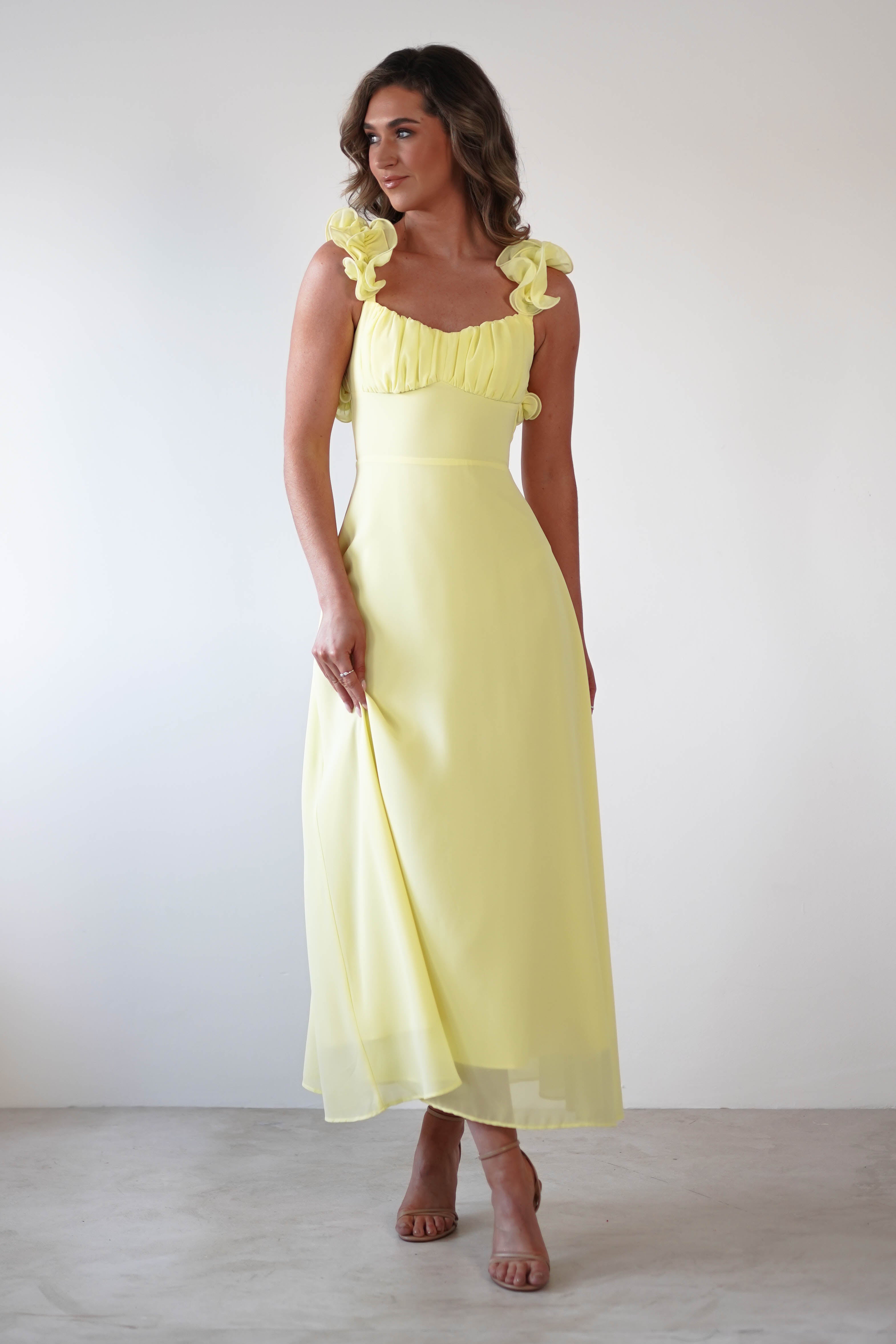 Vestido Sadie Amarelo