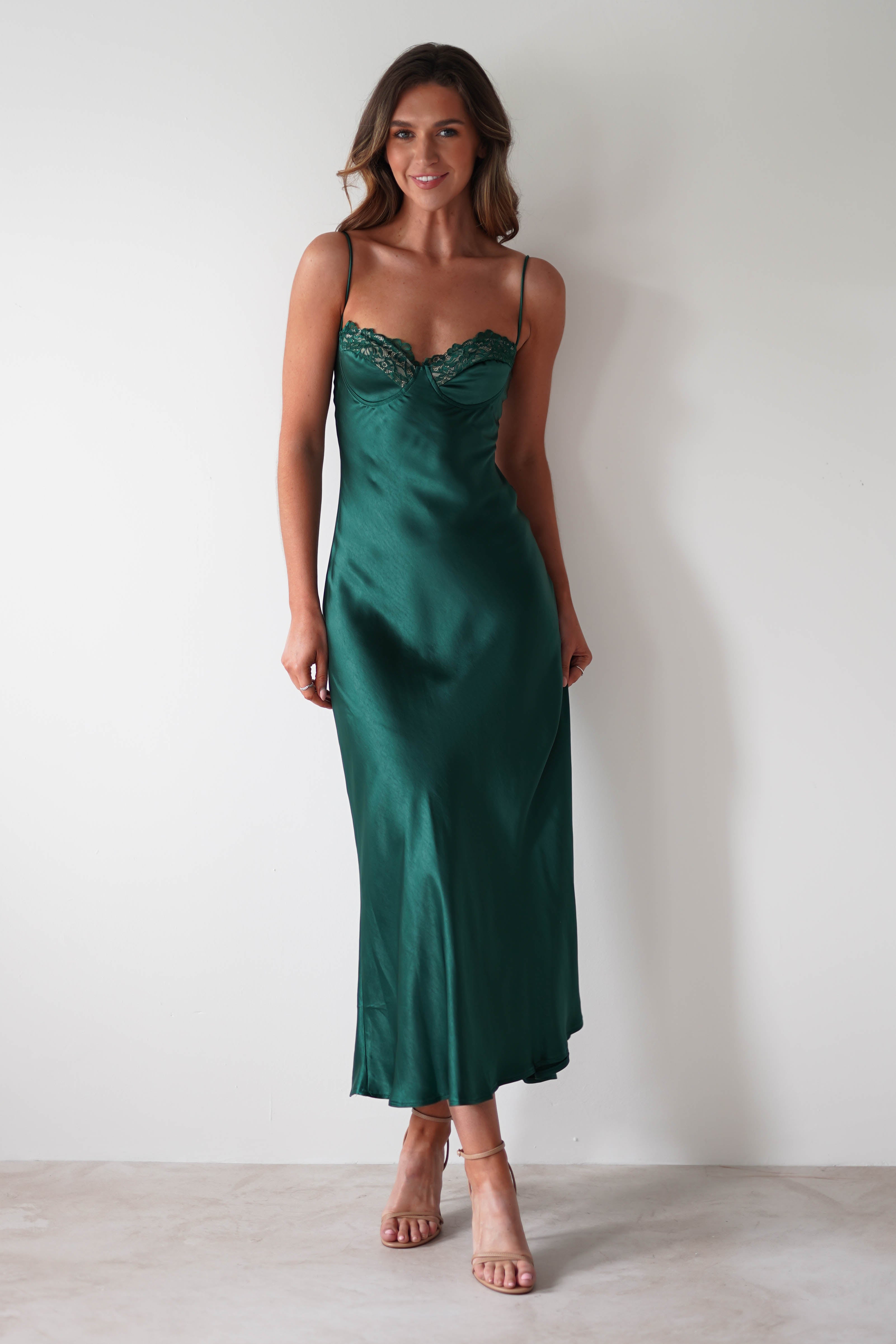 Vestido Ricci Verde Floresta