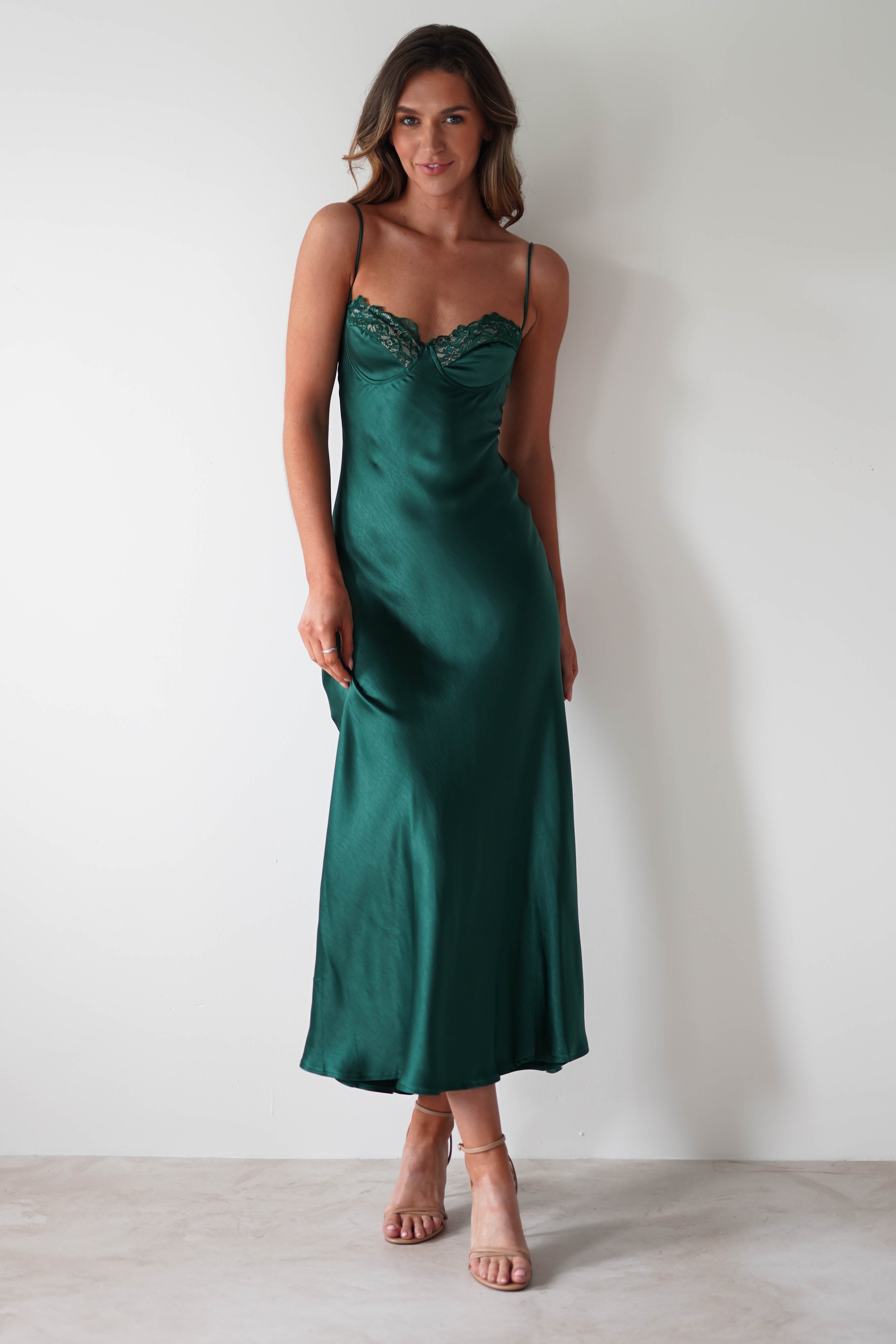Vestido Ricci Verde Floresta