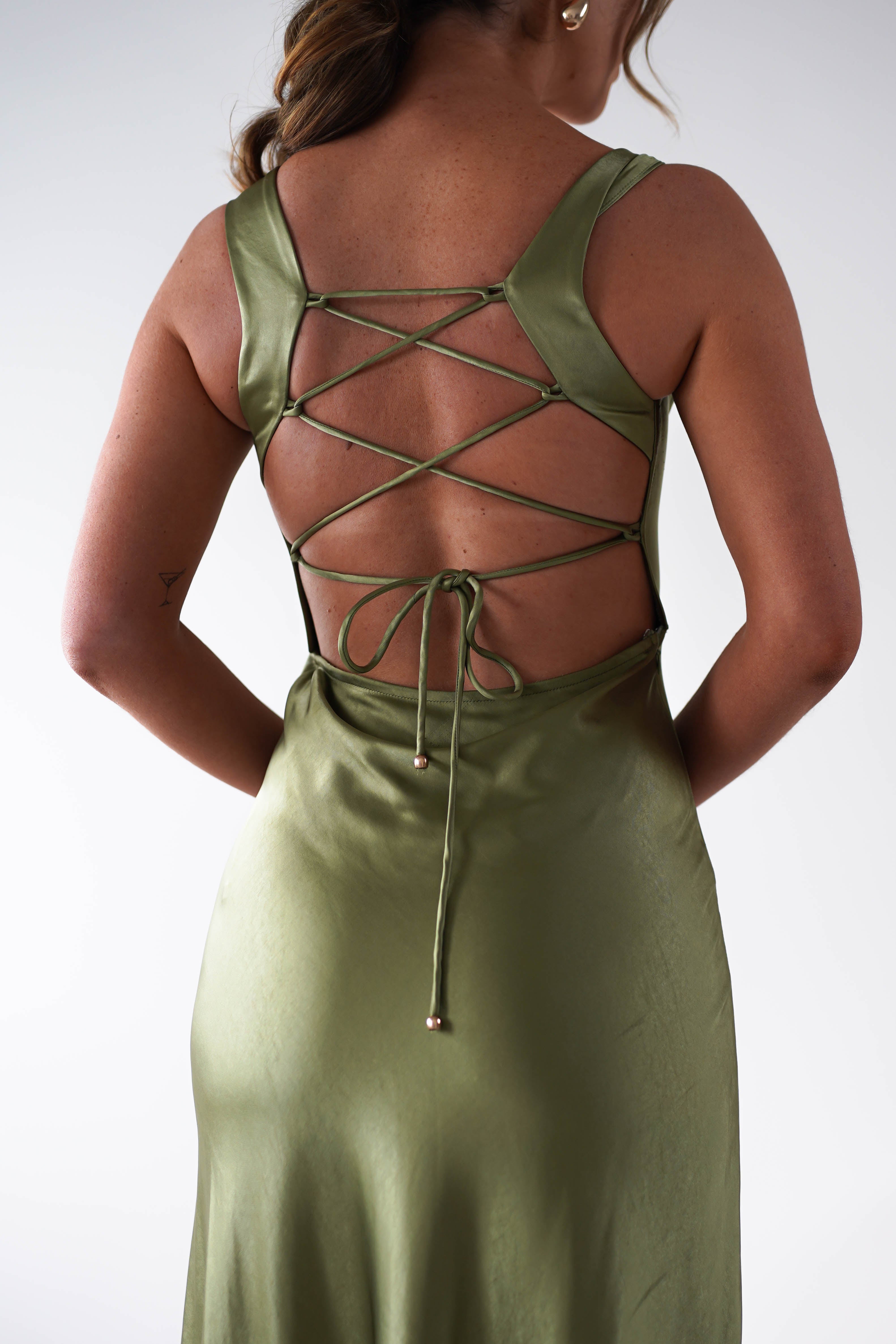 Vestido Riviera Oliva