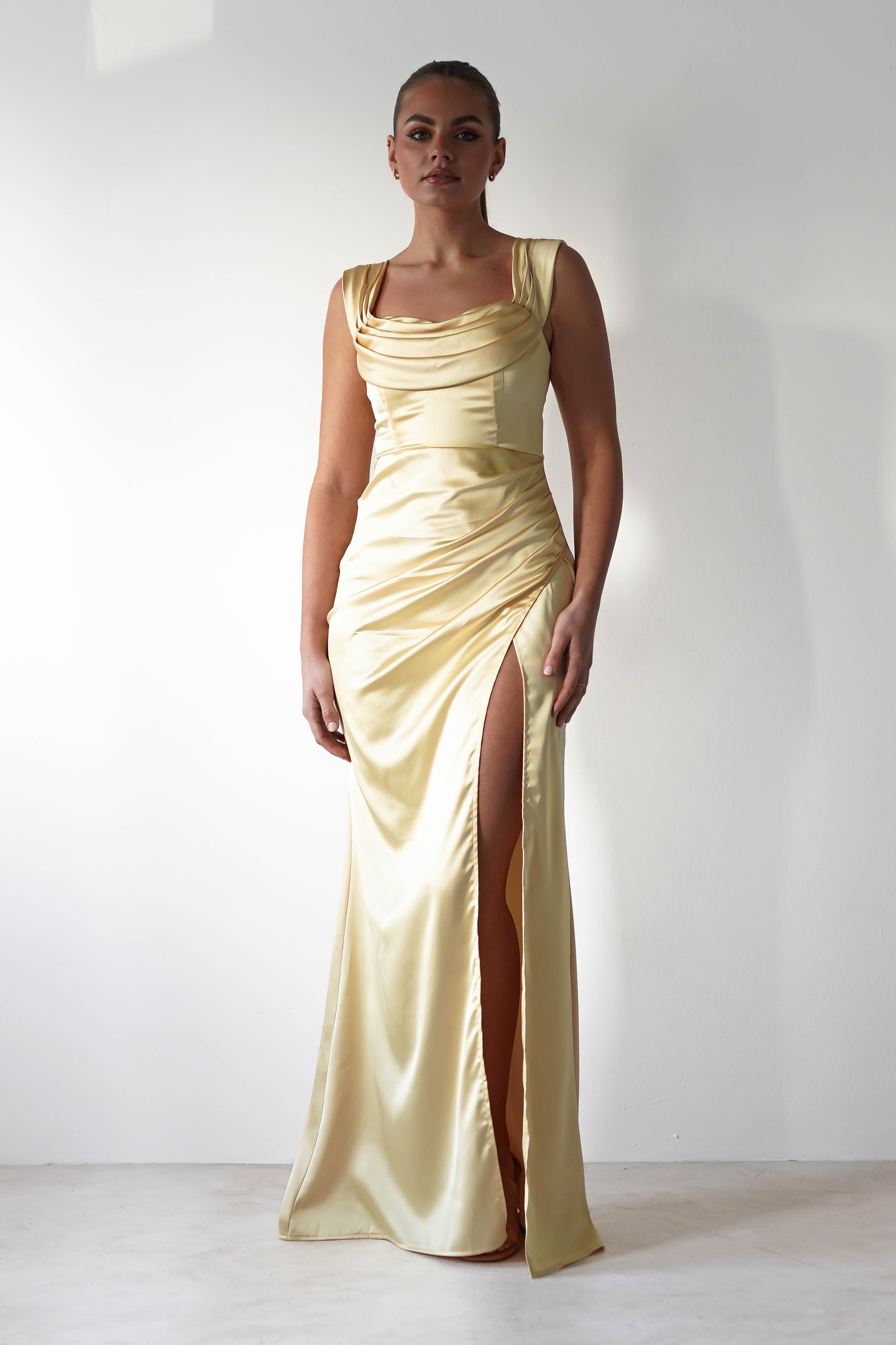 Vestido Monica Amarelo