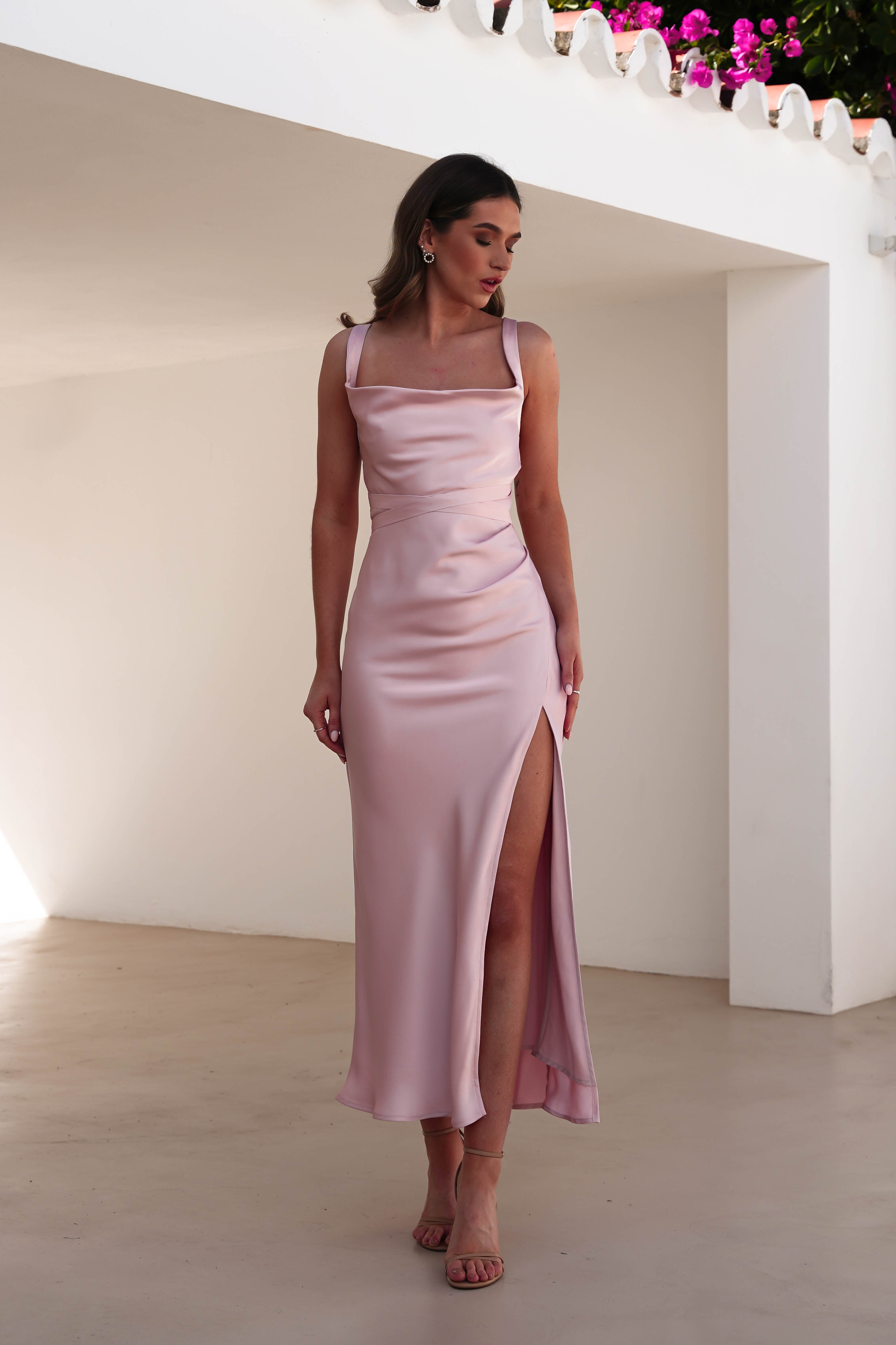 Vestido Salma Rosa Blush