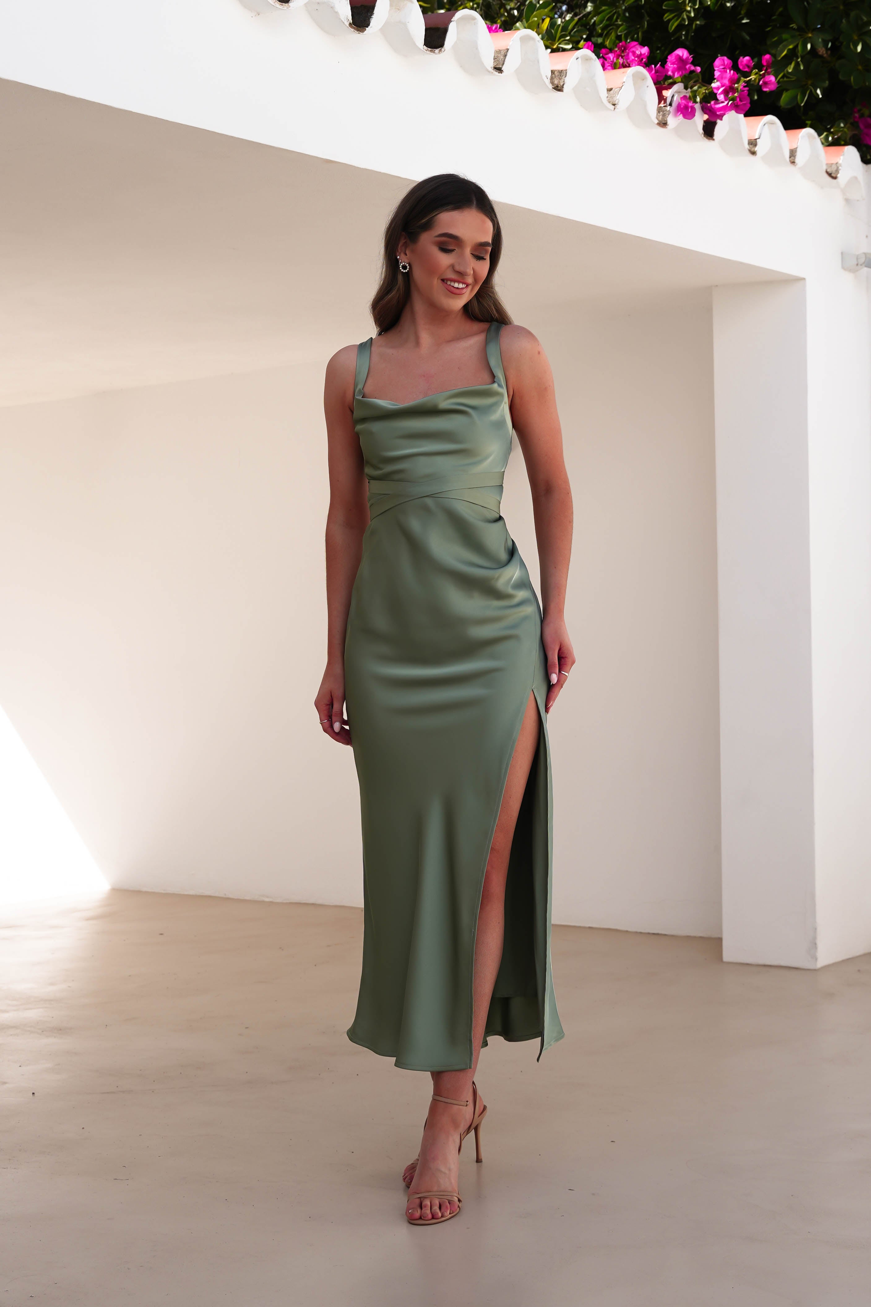 Vestido Salma Verde Oliva