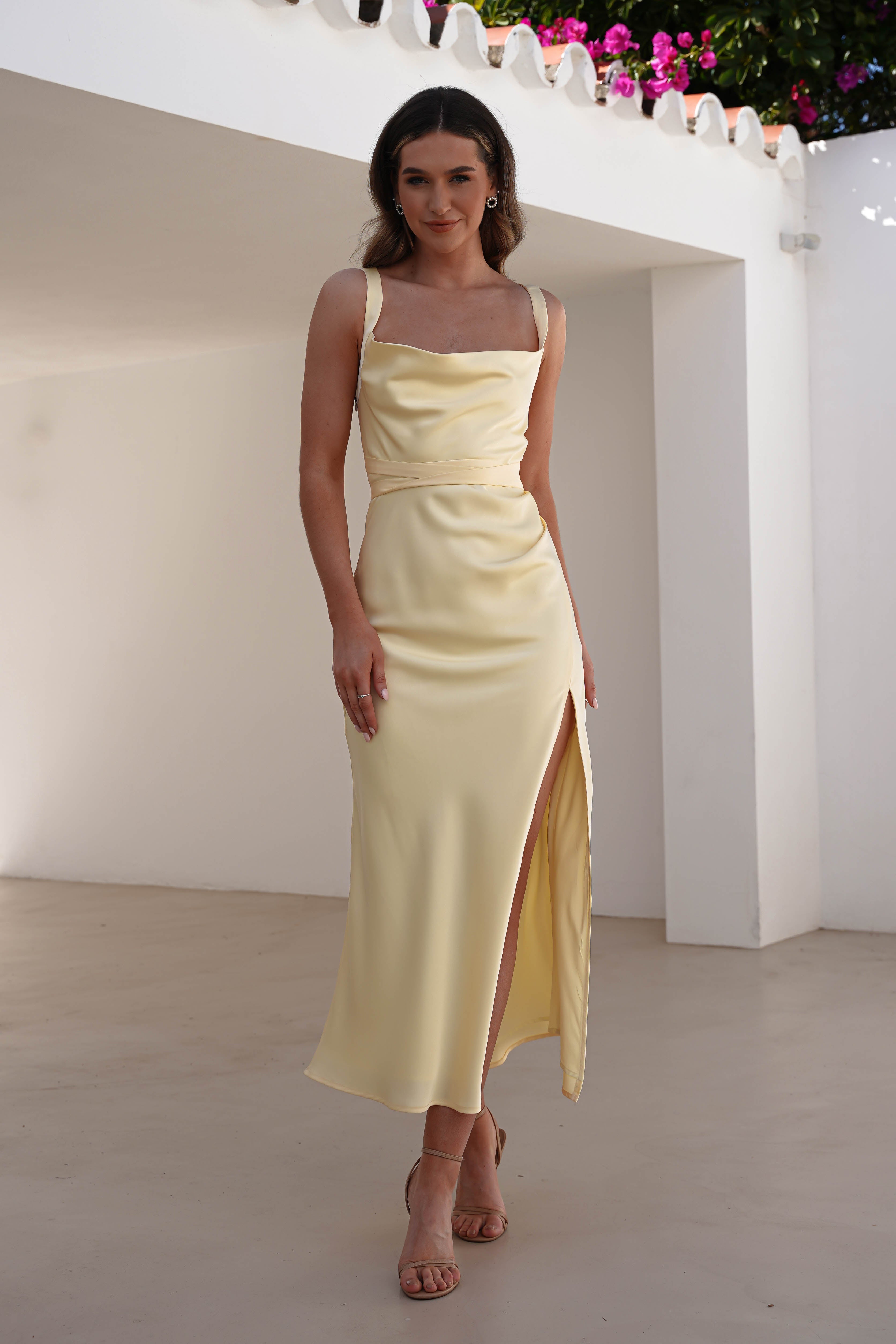 Vestido Salma Amarelo
