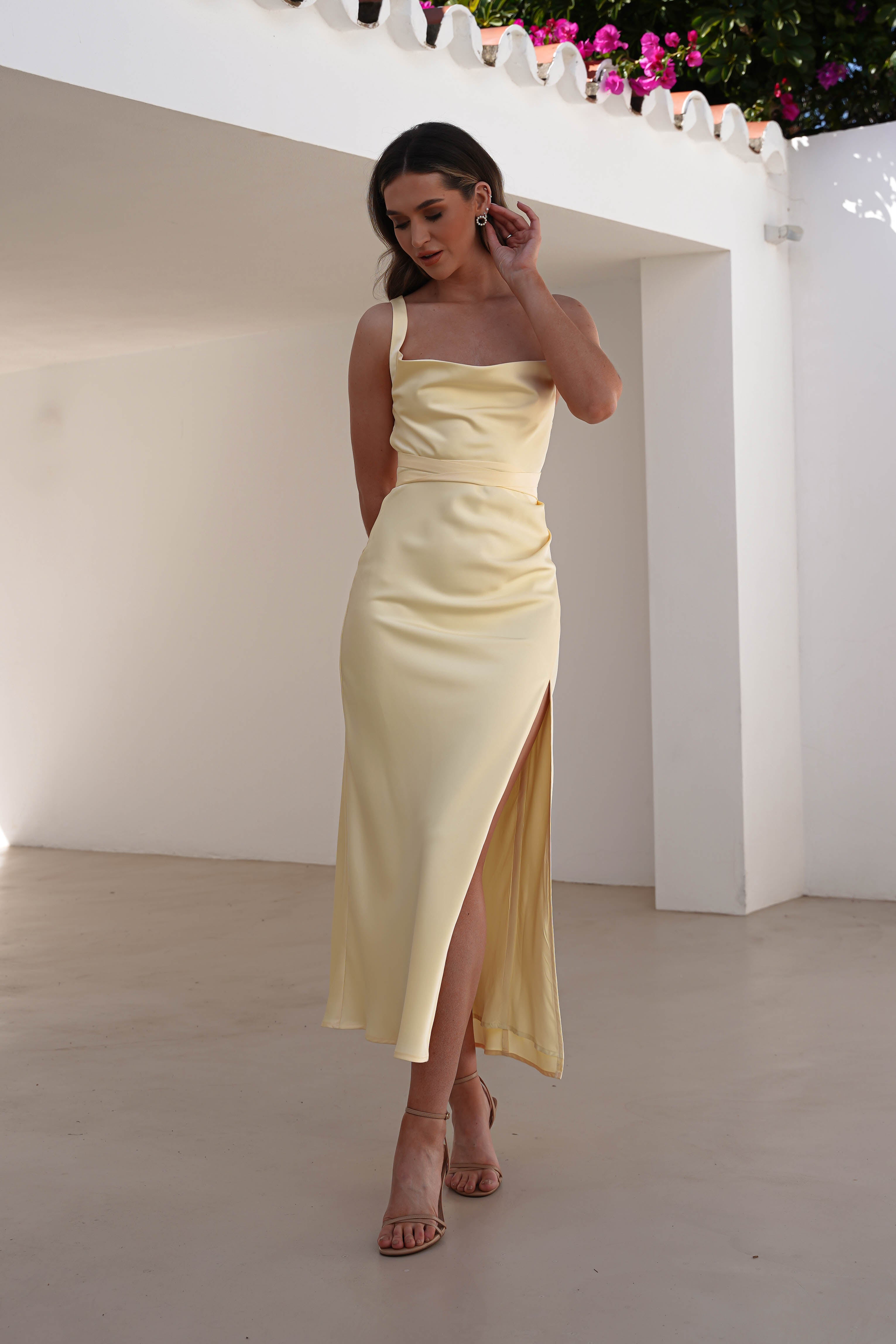 Vestido Salma Amarelo