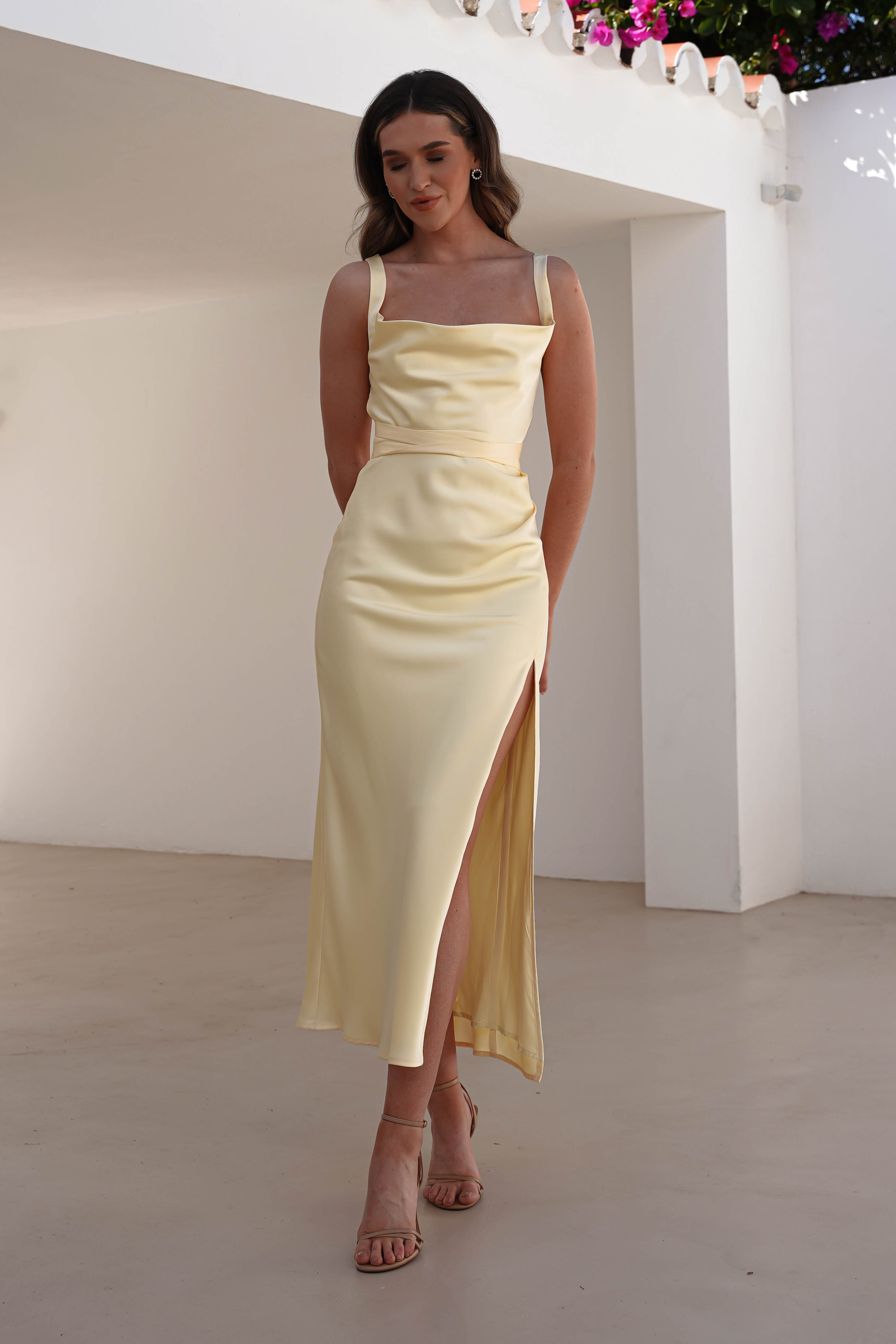Vestido Salma Amarelo
