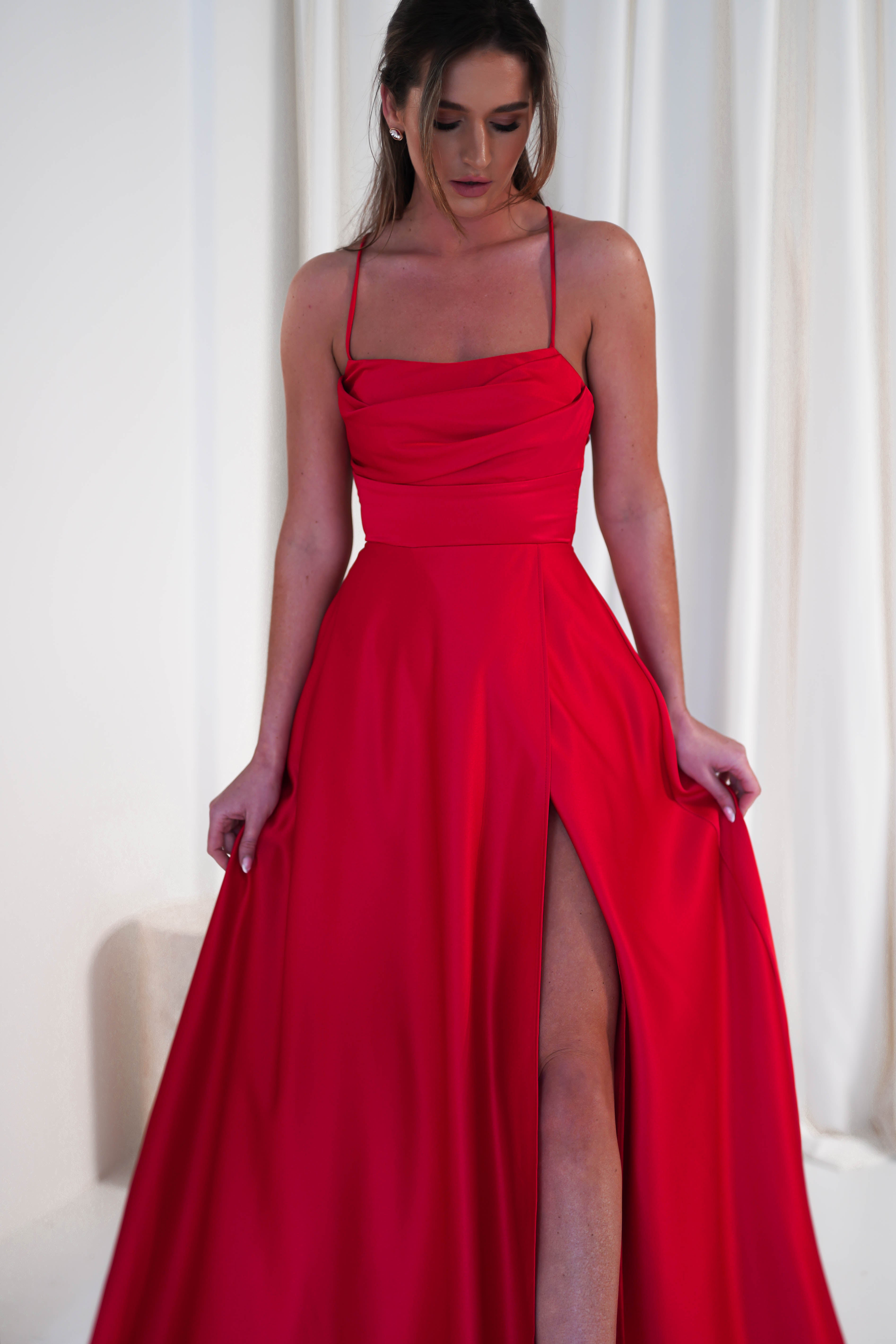 Vestido Shantal Vermelho