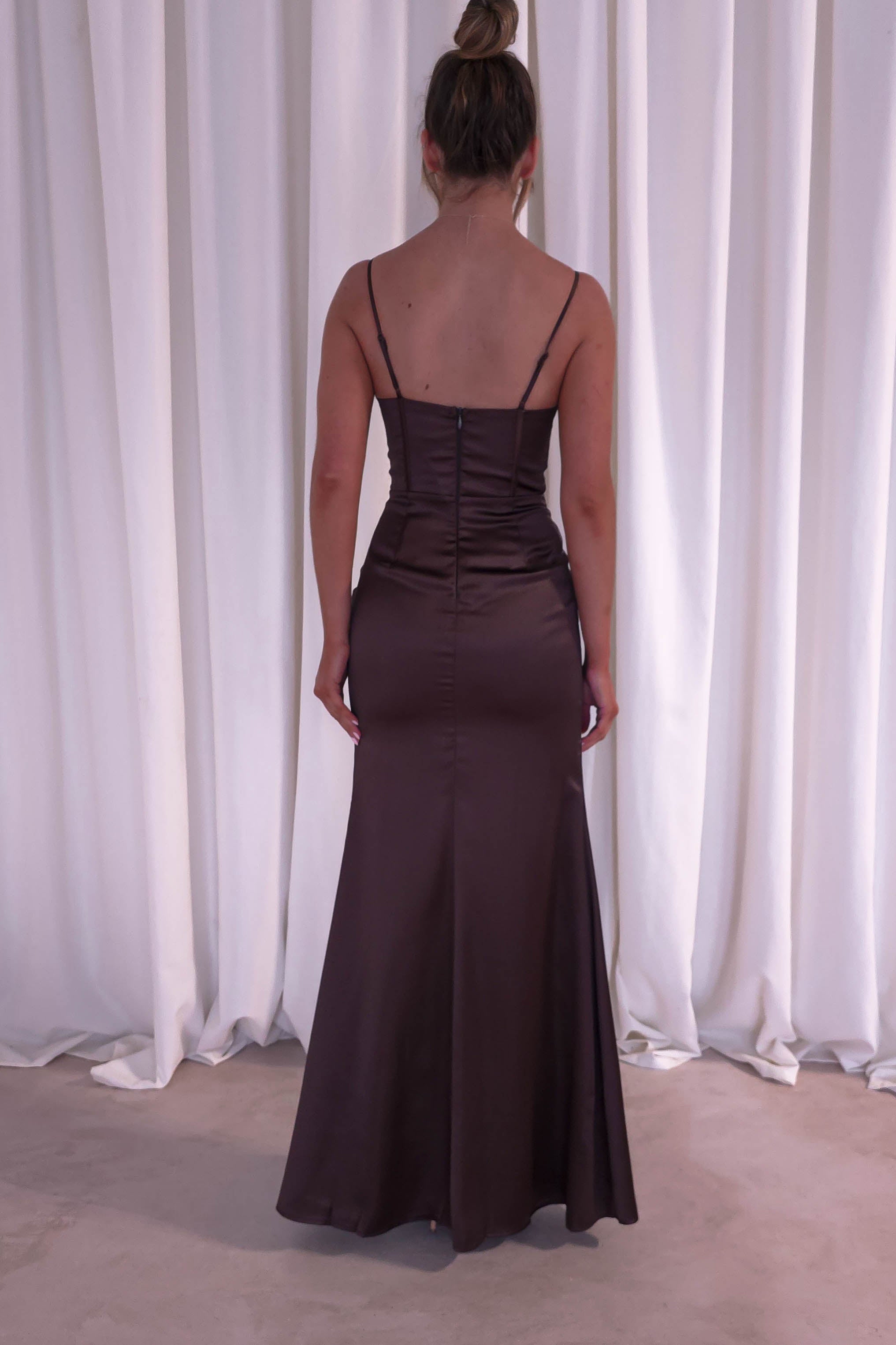 Vestido SERELENE Chocolate
