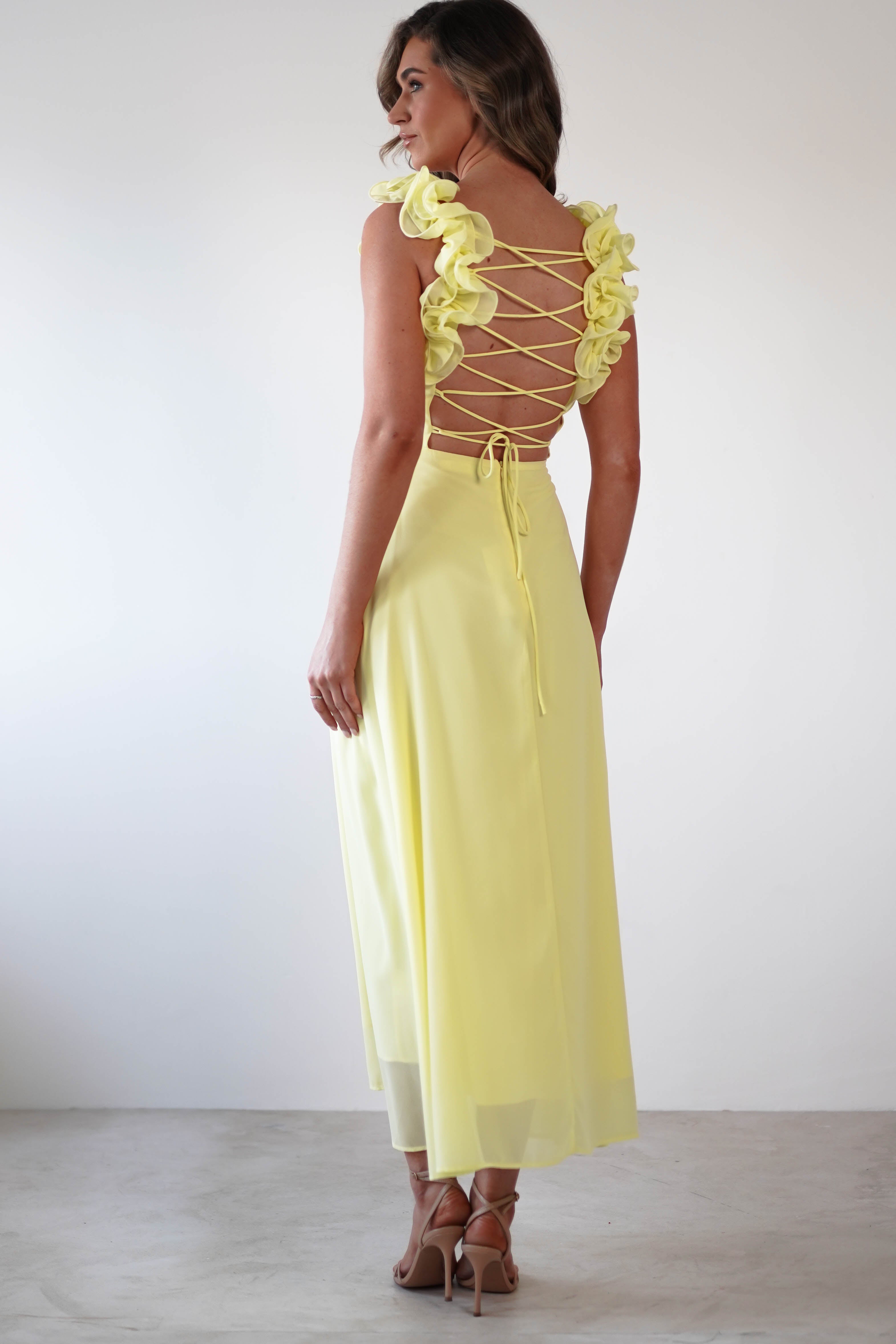 Vestido Sadie Amarelo