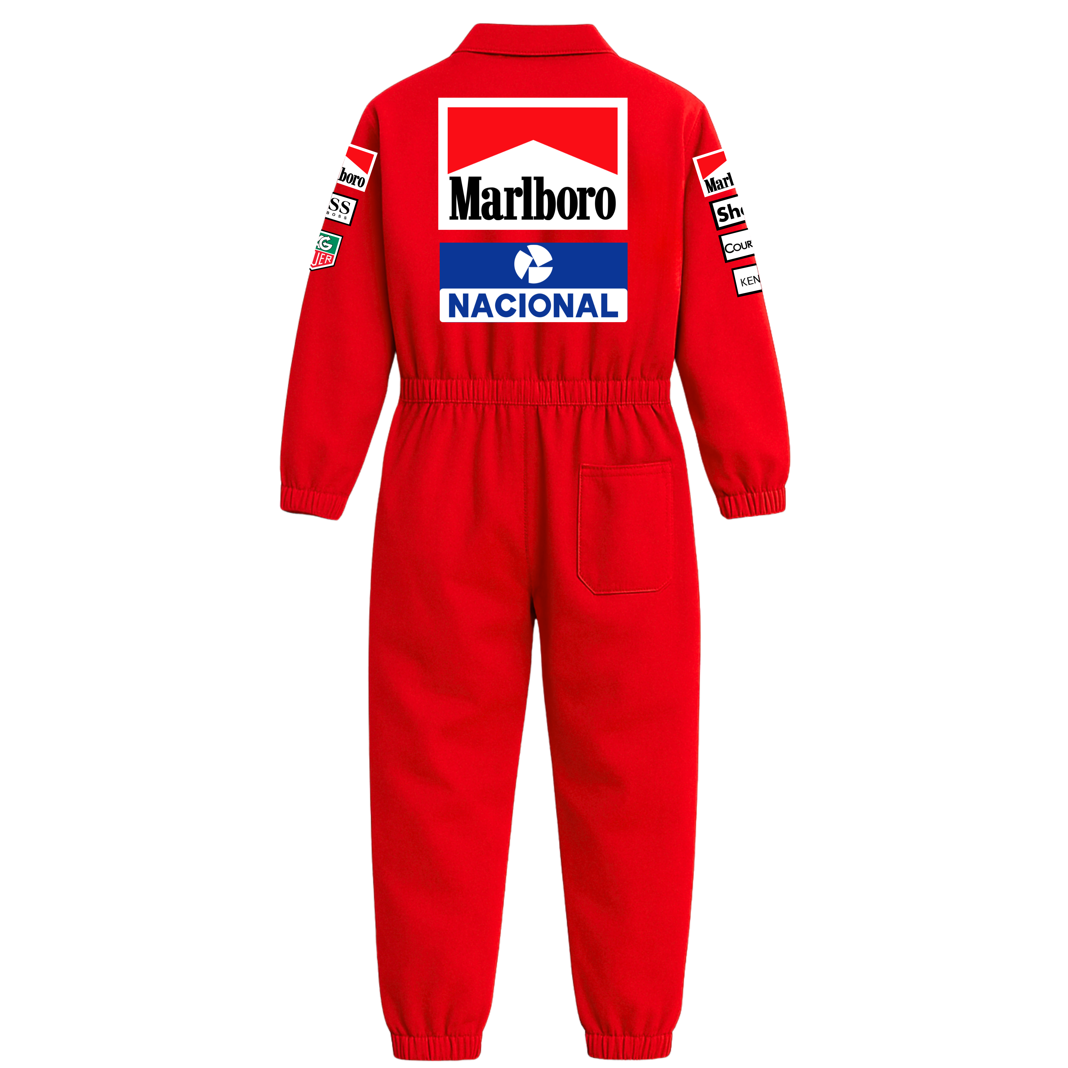 Macacao Oxford Masculino - Ayrton Senna Marlboro Mclaren 1983