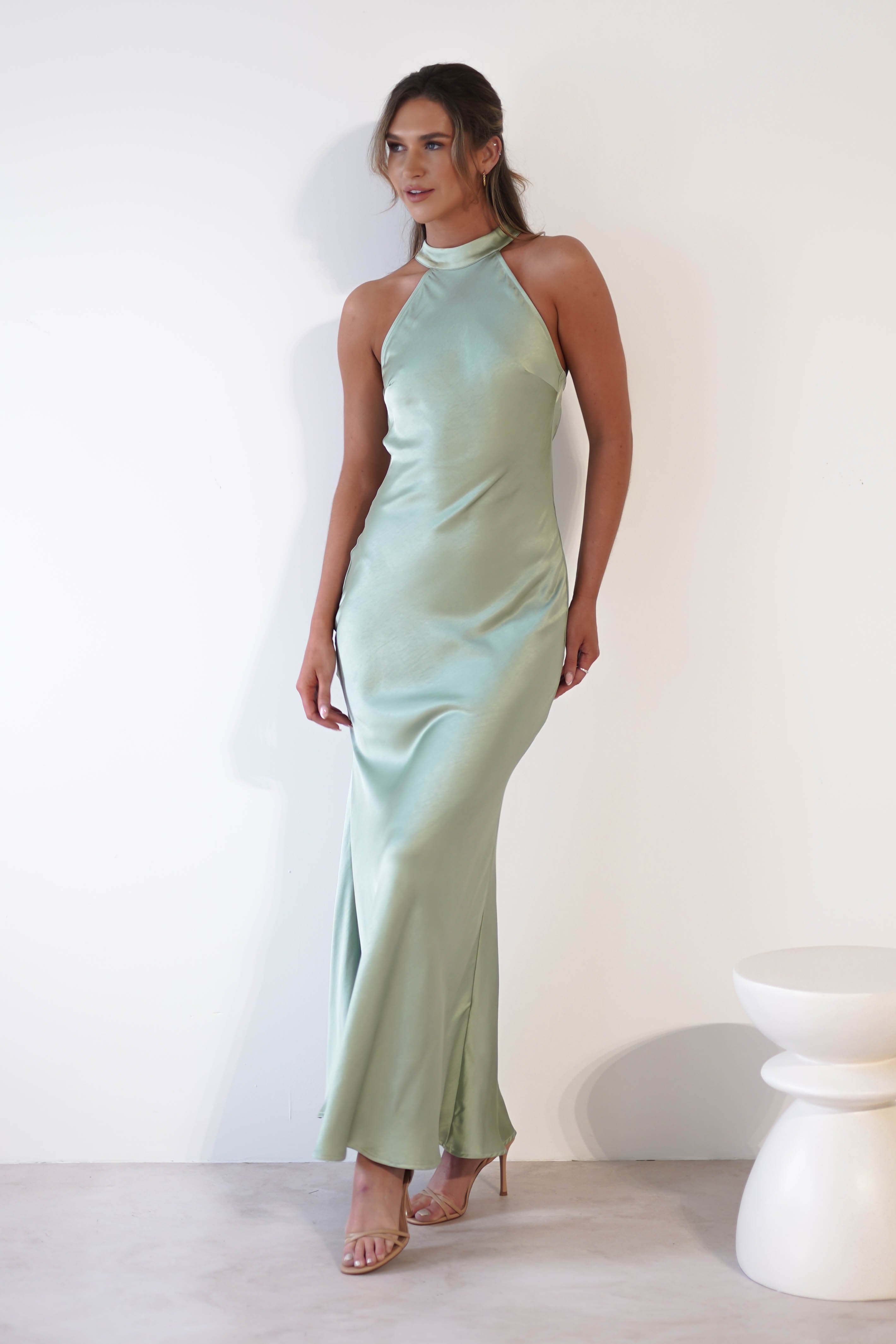 Vestido Natalia Verde Sálvia