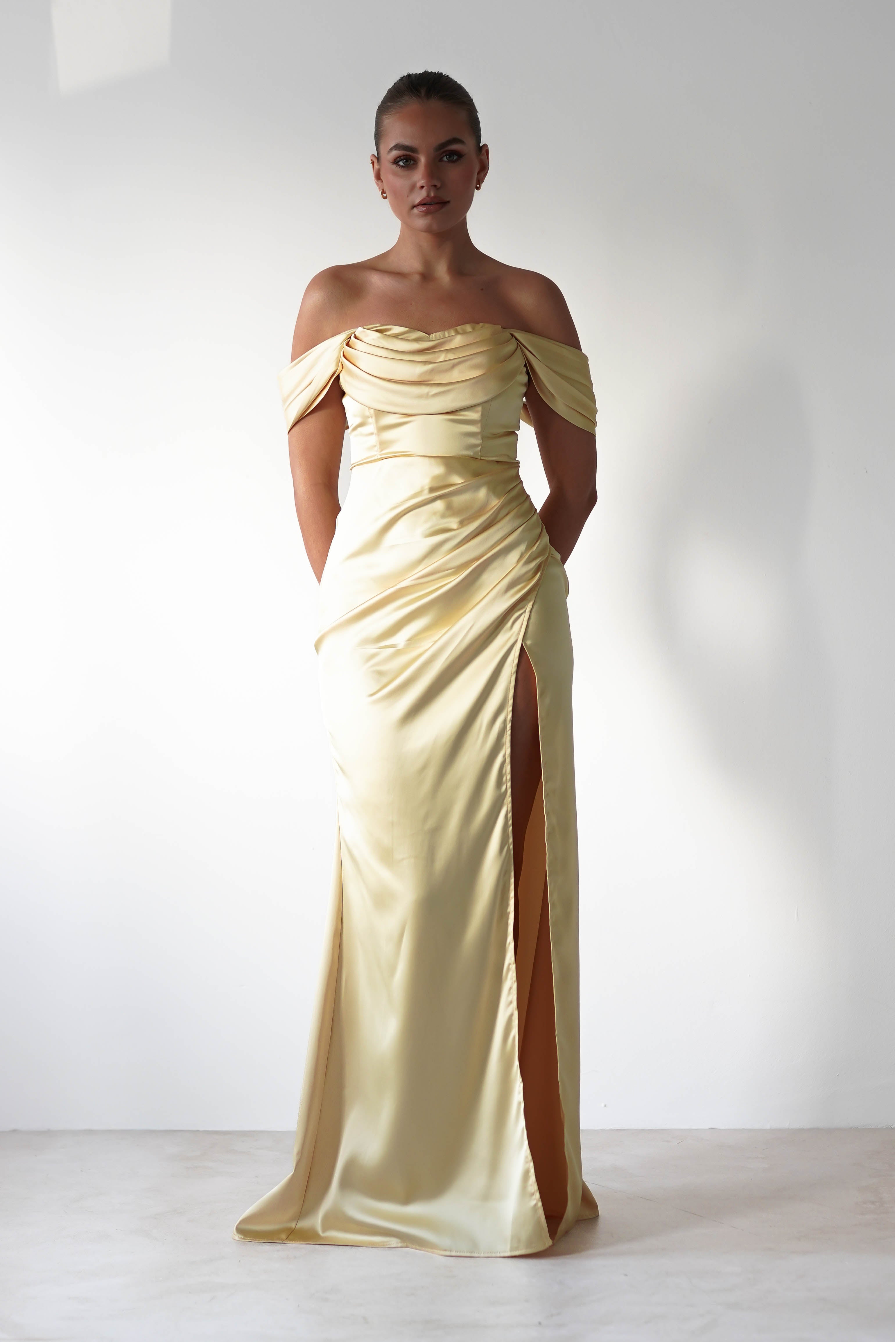 Vestido Monica Amarelo