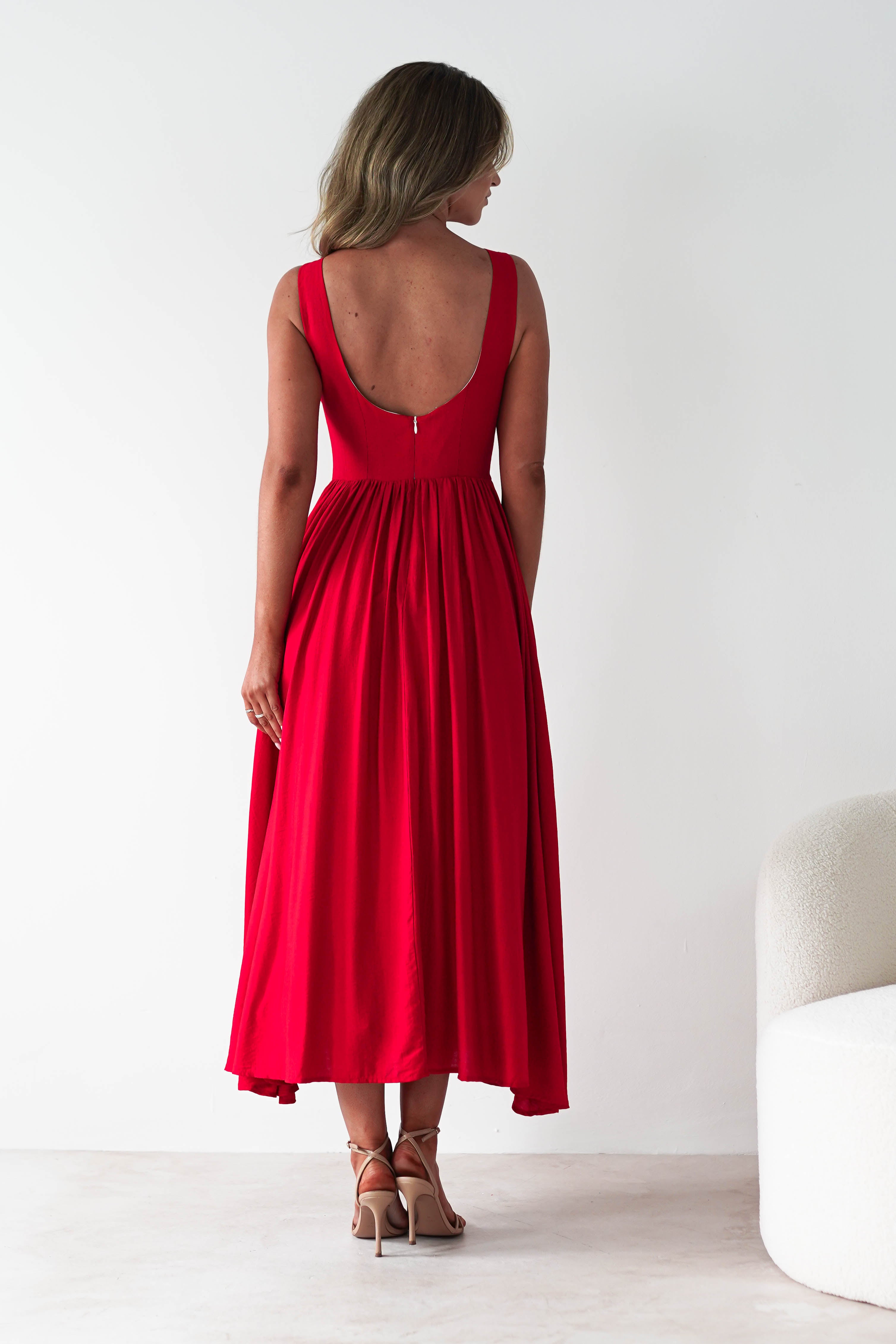 Vestido Monroe Vermelho