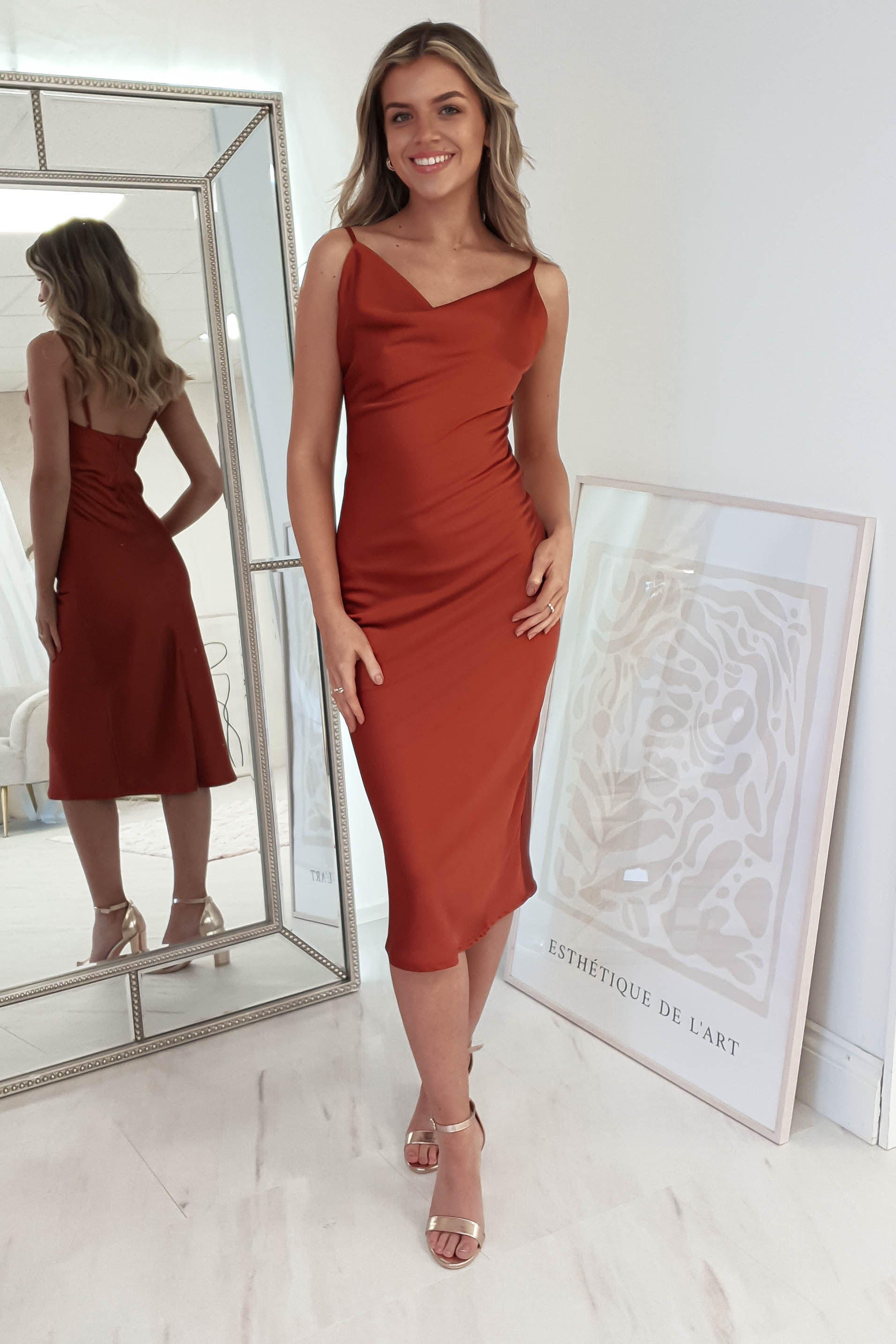 Vestido Natalie Ferrugem
