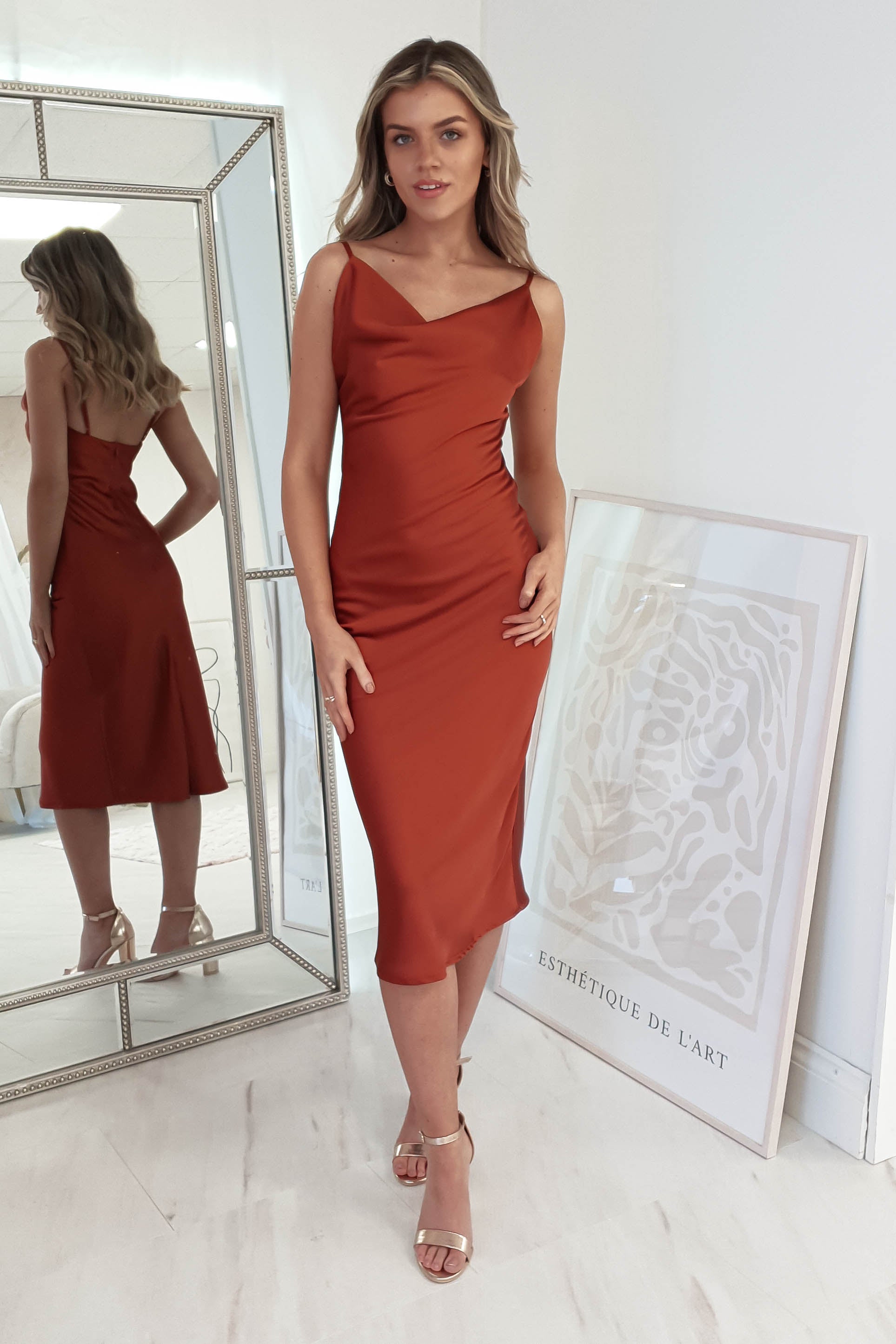 Vestido Natalie Ferrugem