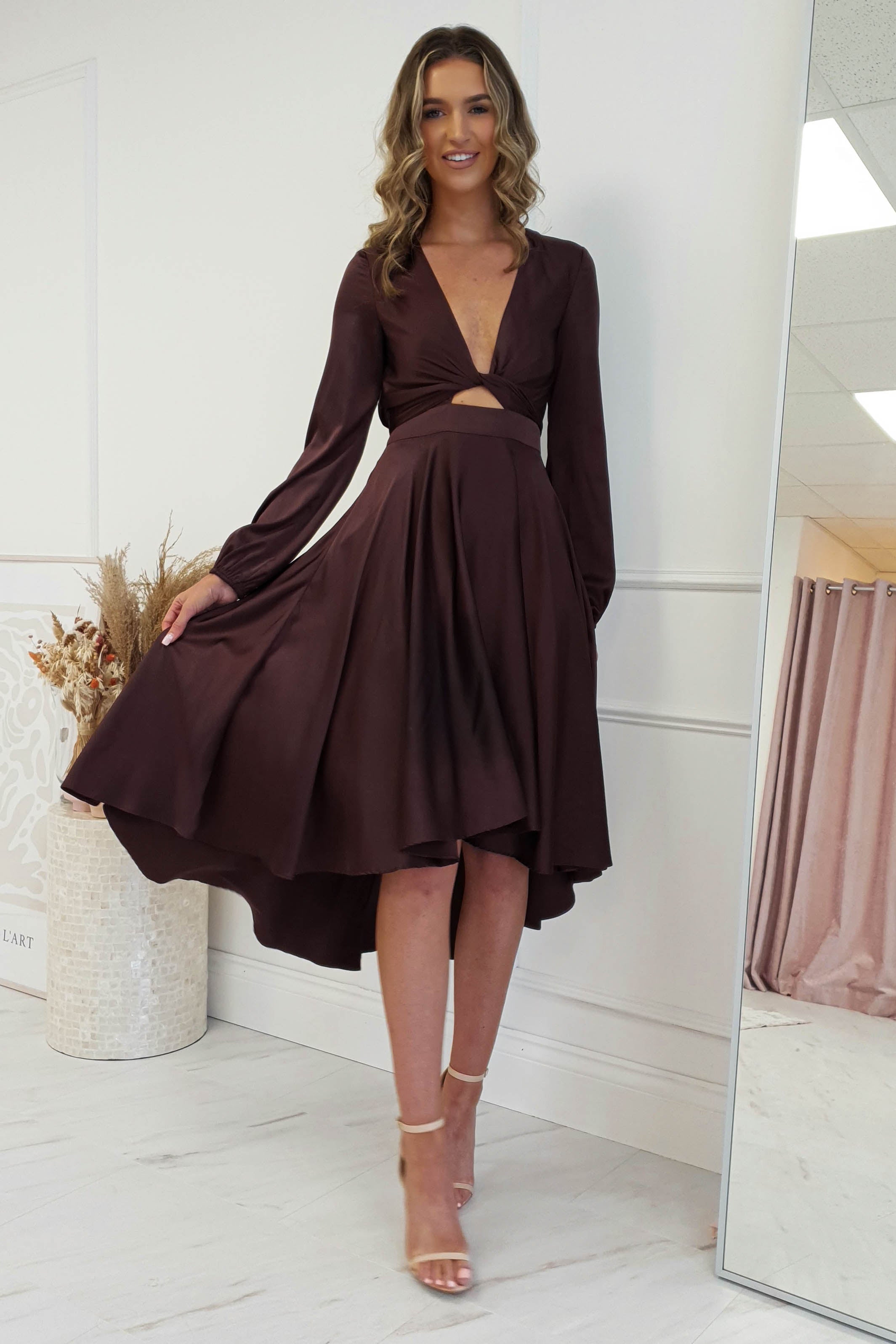 Vestido Nicola Chocolate