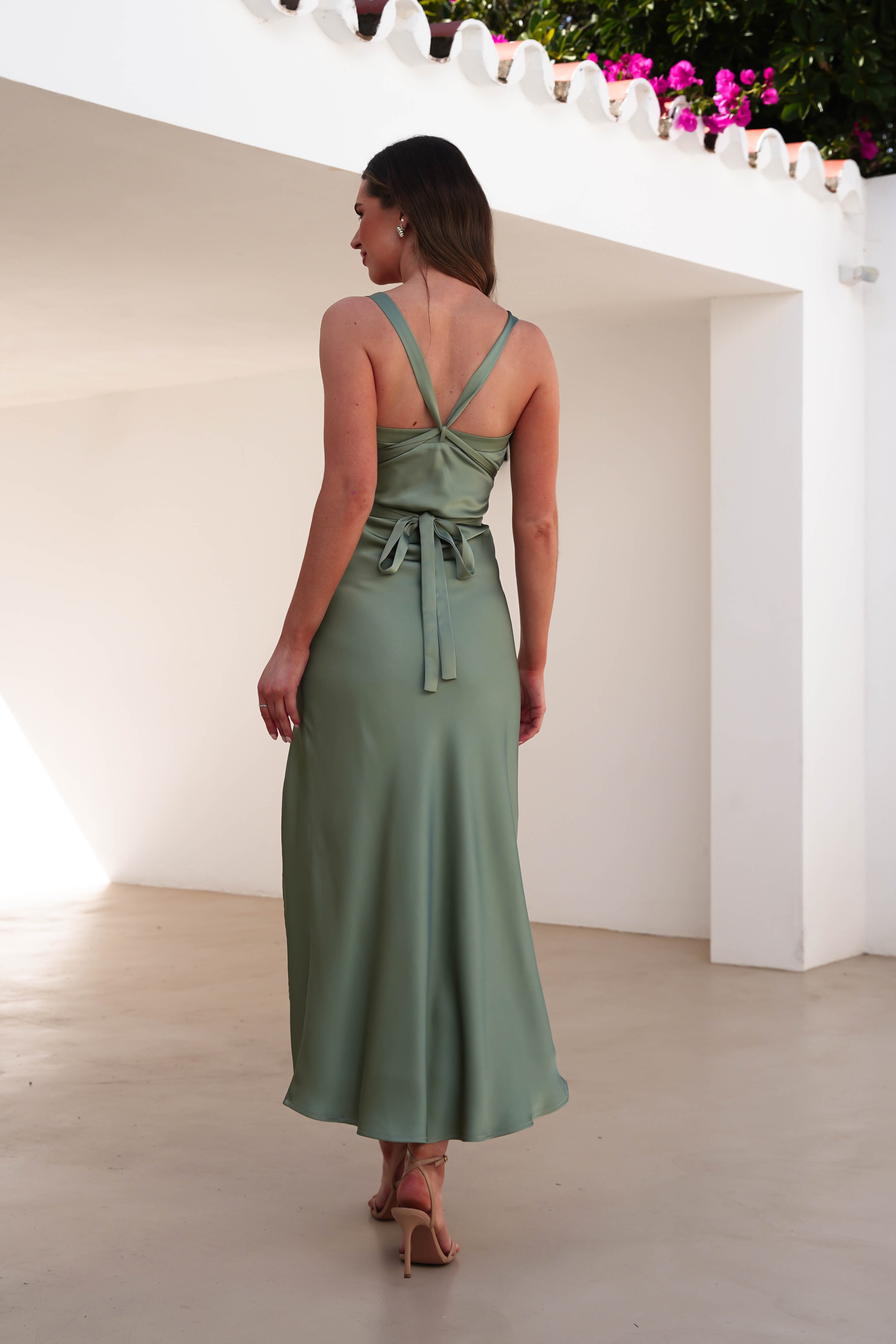 Vestido Salma Verde Oliva