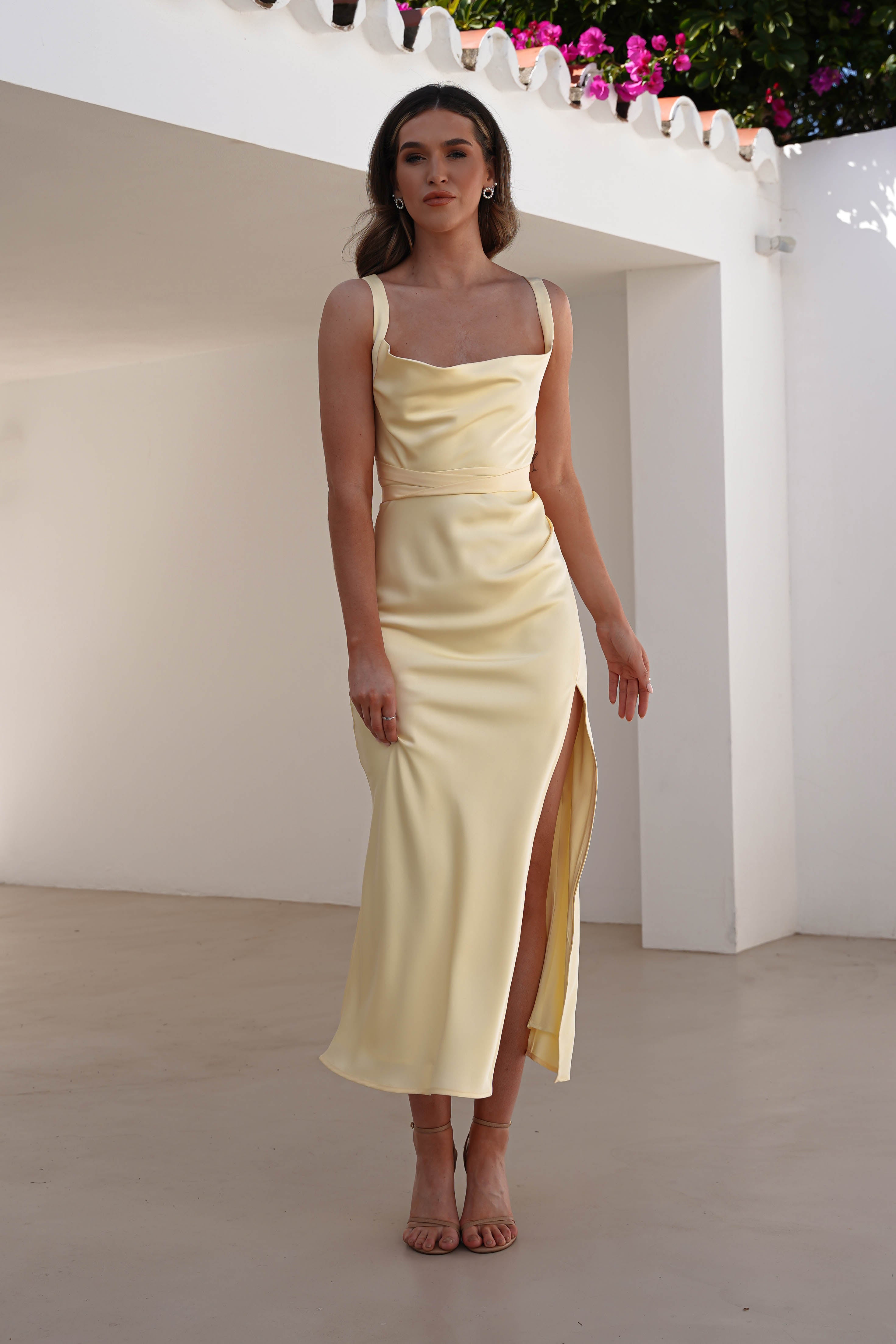 Vestido Salma Amarelo