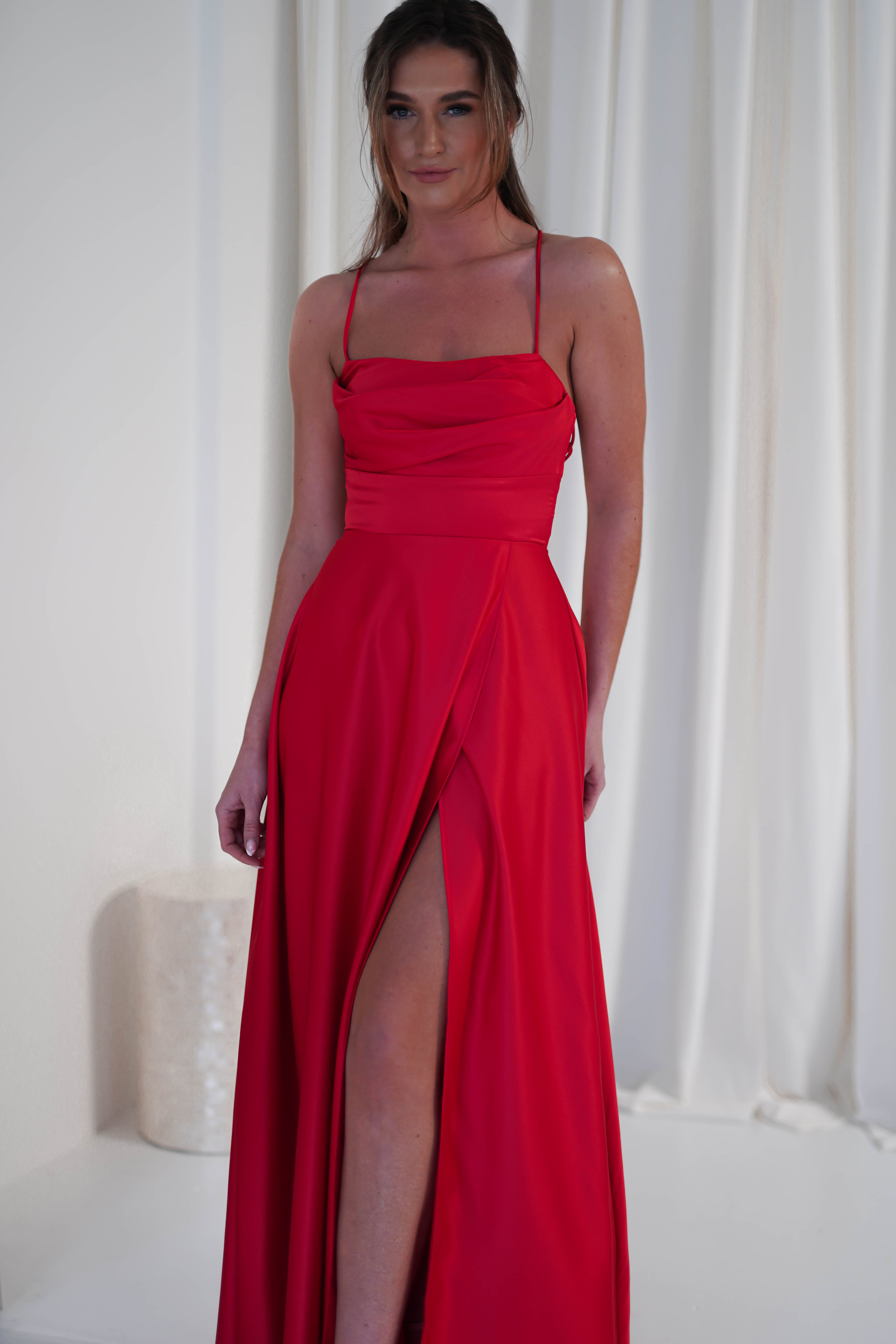 Vestido Shantal Vermelho